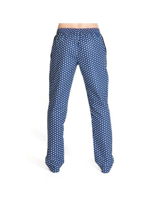 Dámské kalhoty -  tmavě modré s hvězdičkami